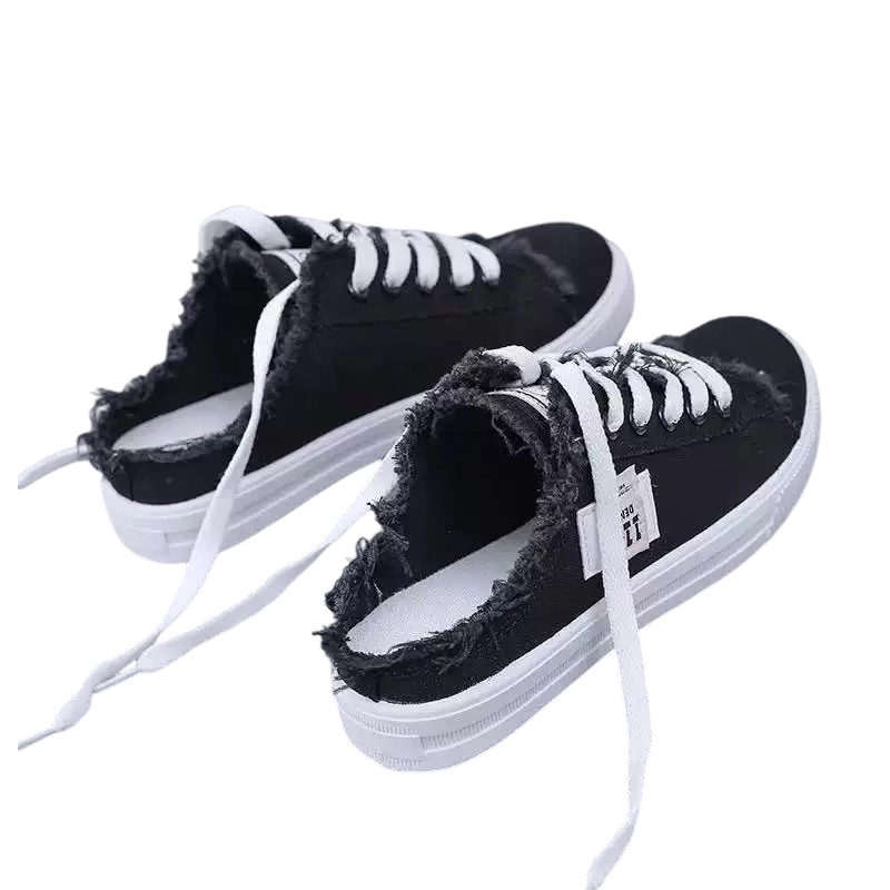 Damen-Denim-Mules-Sneaker