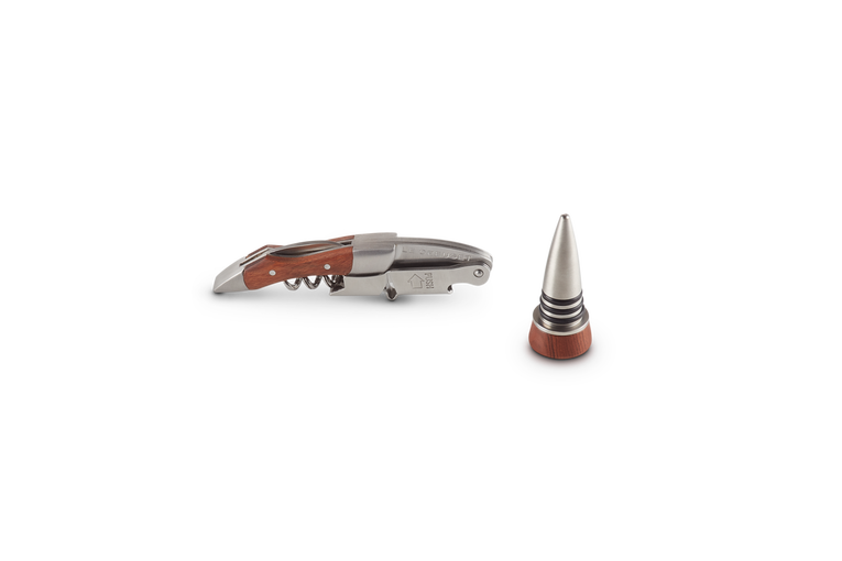 GS 190 Wooden Waiter's Corkscrew and Stopper