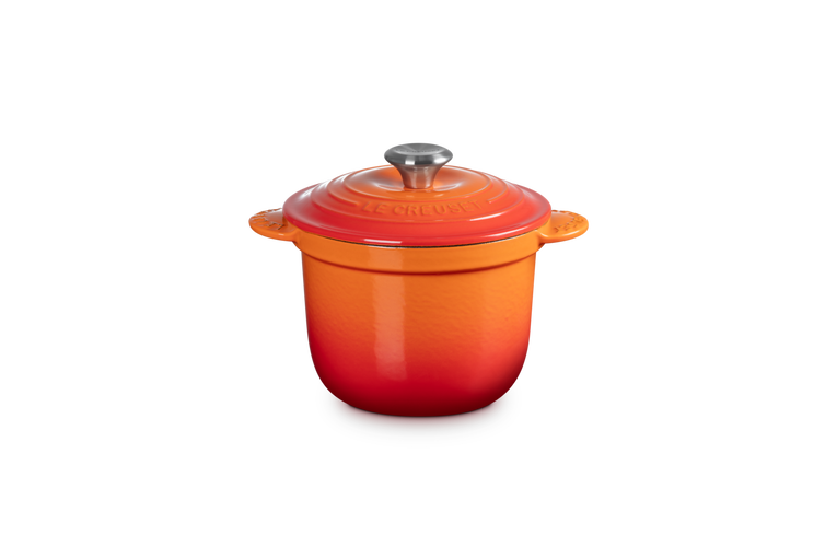 Cast Iron Cocotte Every with Stoneware inner Lid