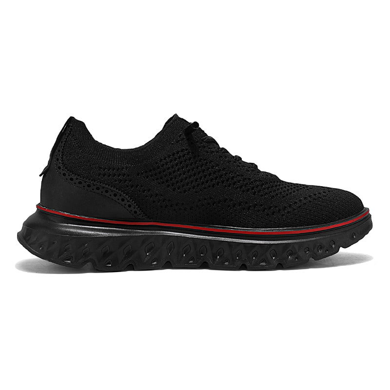 Herren Slip-On-Oxford-Schuhe ohne Verschluss