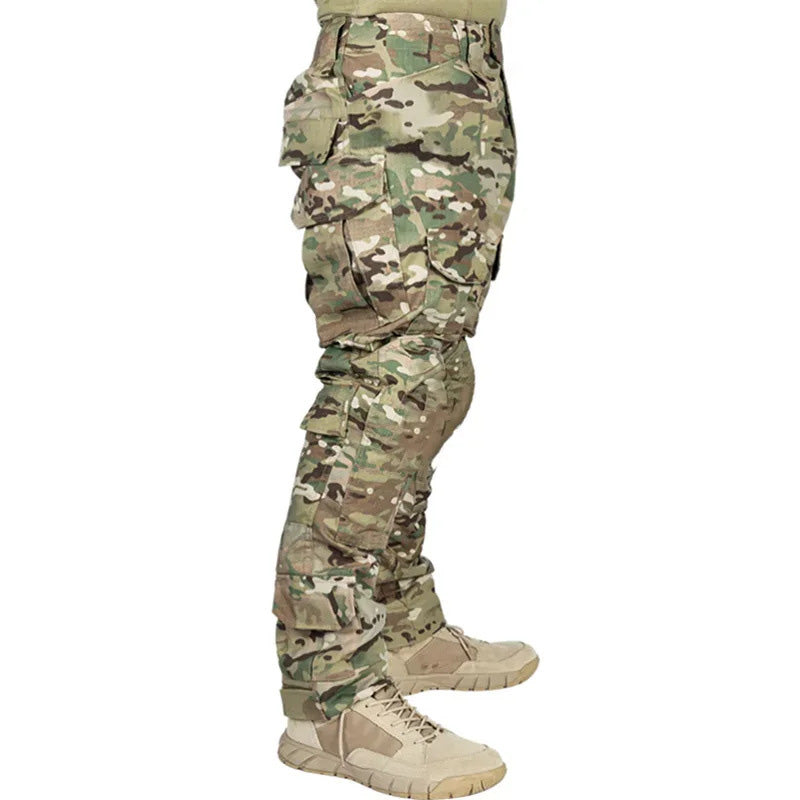 📢📢50% RABATT!! ⏰Herren Taktische Cargohose mit Knieschonern